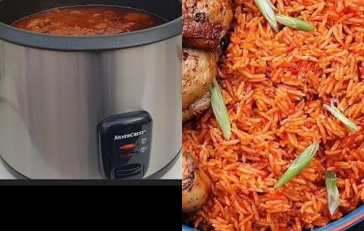 Rice cooker jollof