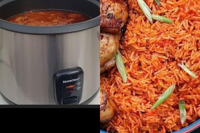 Rice cooker jollof