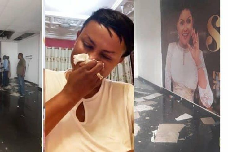 Fire guts Nana Ama McBrown's Onua Showtime Studio