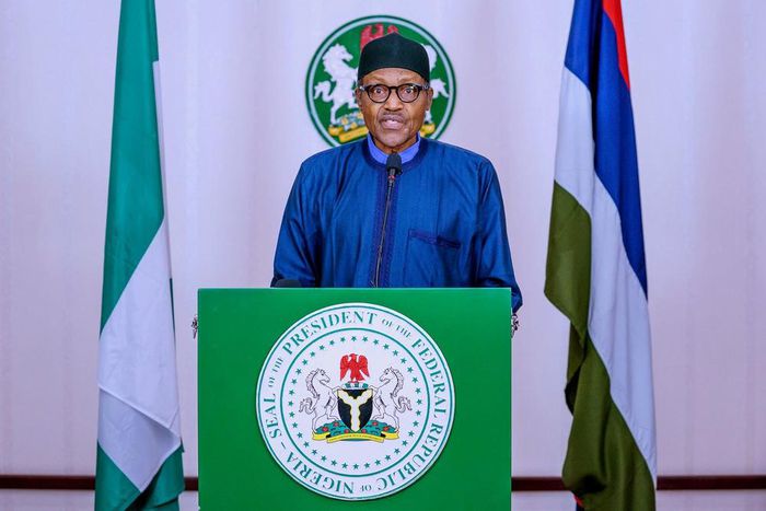 President Muhammadu Buhari addresses Nigerians on the new naira policy on Thursday, February 16, 2023. (BusinessDay)