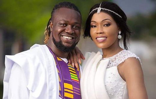 Eddy Nartey and Vida Danso are married