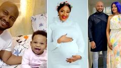 Yul Edochie, son and second wife