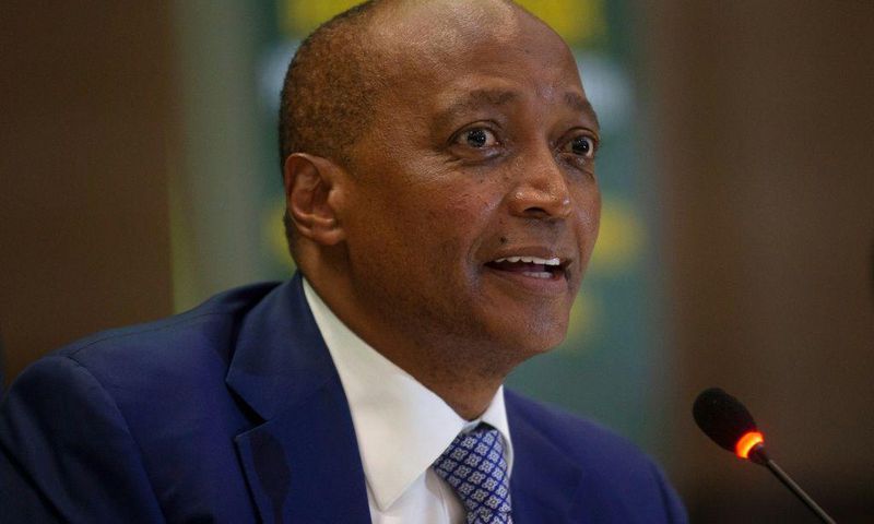 South African Patrice Motsepe became CAF president last March