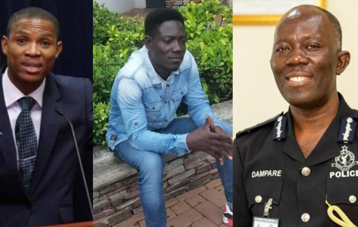Francis-Xavier Kojo Sosu, Shadrach Arloo and Dr George Akuffo Dampare
