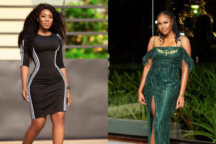 Yvonne Nelson and Victoria Lebene