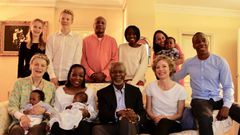 Kofi Annan and family