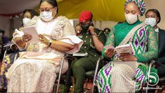 Rebecca Akufo-Addo and Samira Bawumia