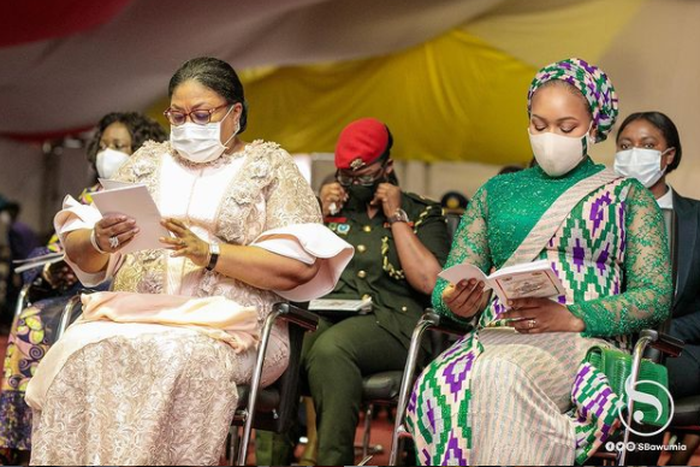 Rebecca Akufo-Addo and Samira Bawumia