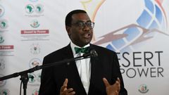 African Development (AFDB) president Akinwumi Adesina is seeking a second, five-year term at the head of the bank