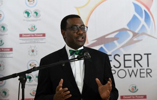 African Development (AFDB) president Akinwumi Adesina is seeking a second, five-year term at the head of the bank