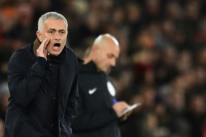 Jose Mourinho has all but given up hope of Manchester United finishing the year in the top four