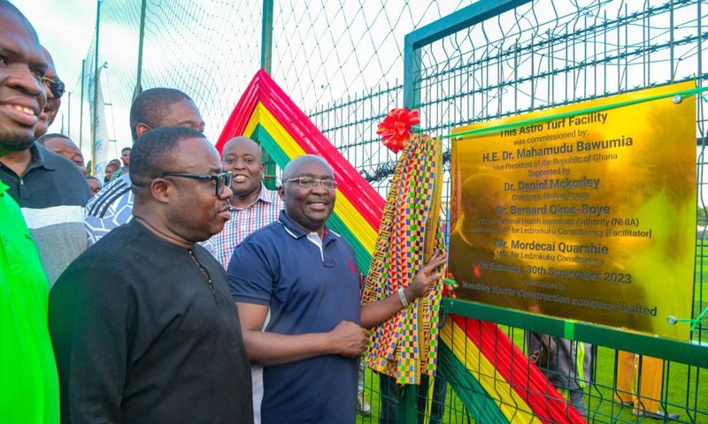 Dr. Bawumia at Teshie