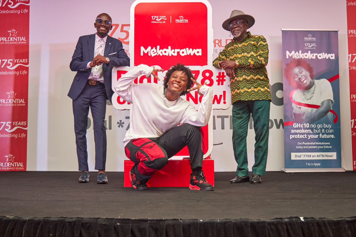 Fred Amugi, Lil Win, Afronitaa unveiled as ambassadors of Prudential’s Mekakrawa insurance policy