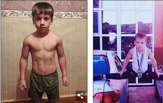 5-year-old boy gets Mercedes Benz for doing 4,105 push-ups non-stop