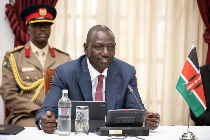 President William Ruto during a meeting at State House, Nairobi on May 3, 2023