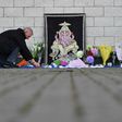 Dozens of candles and flowers were laid out among the tributes at Leicester City's stadium, as well as an image of Ganesh -- a Hindu god often found at Thai Buddhist temples