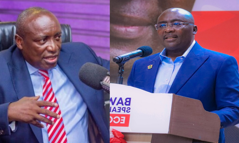 Kwabena Agyei Agyapong and Dr Mahamudu Bawumia