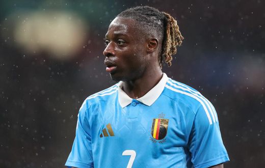 Manchester City and Belgium winger Jeremy Doku