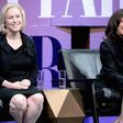 Democratic Sens. Kirsten Gillibrand and Kamala Harris, both potential 2020 contenders.