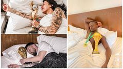 Spain’s Jenni Hermoso recreates Mane and Messi’s iconic sleeping photos after World Cup triumph