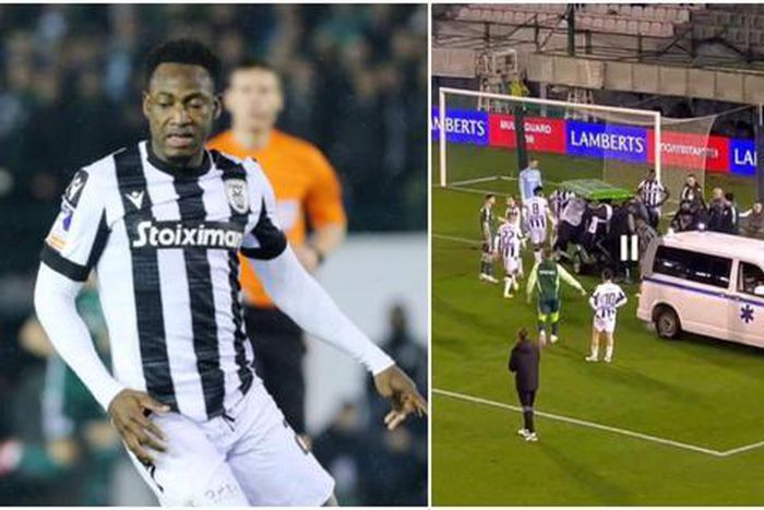 Ghana's Baba Rahman bounces back after collapsing during Greek Cup semifinal match