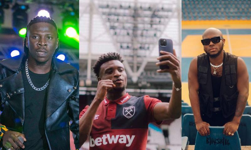 Ghana music dominates Kudus’ West Ham unveiling Stonebwoy, King Promise feature