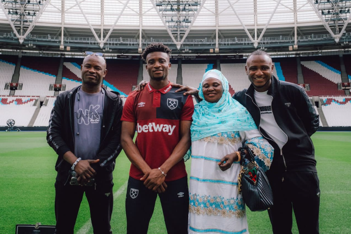 How Mohammed Kudus flew mother, brothers to London for West Ham unveiling