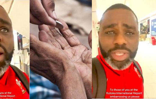 Ghanaians share experiences as man laments staff begging at Kotoka Int'l Airport