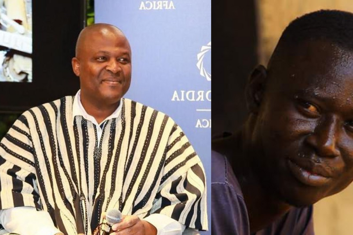 Ibrahim Mahama and Ningwie Leonard Lanyeli