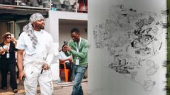 Nigerian Dr makes history, breaks Guinness World Record for largest painting