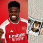 Thomas Partey and girlfriend Janine Jackson are expecting a baby