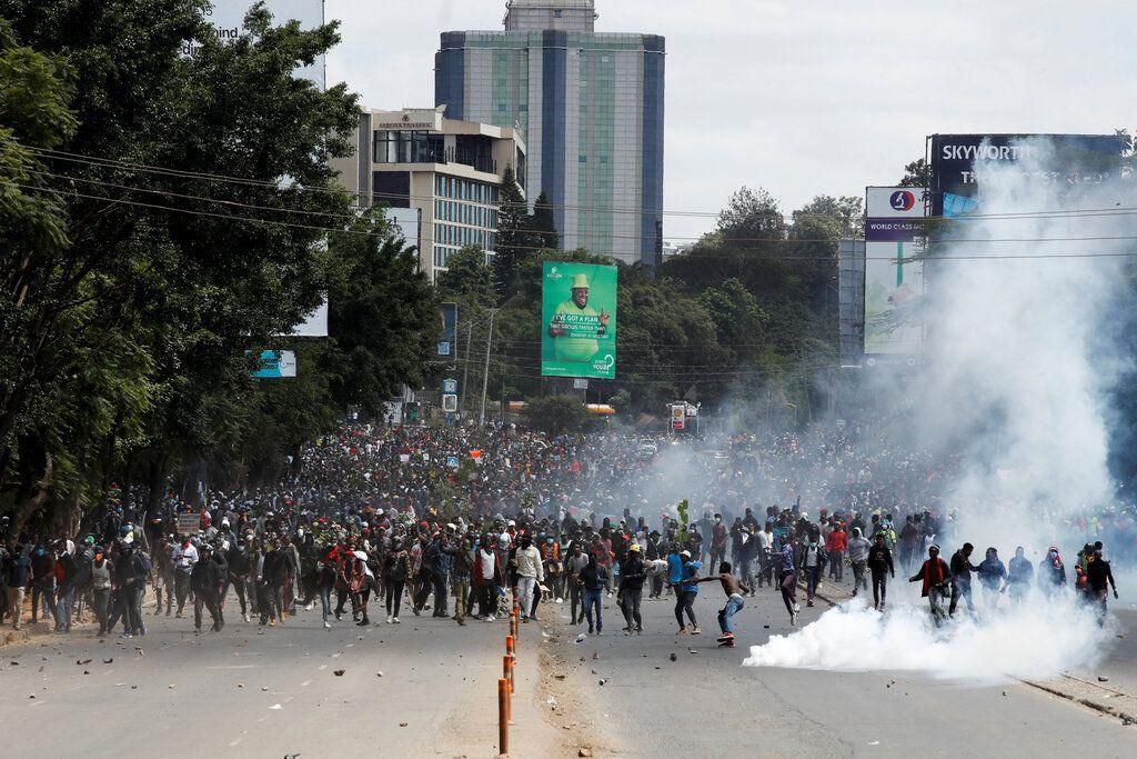 The recent protests in Kenya were economically motivated