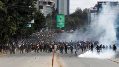 The recent protests in Kenya were economically motivated