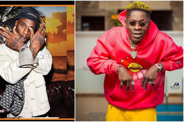 Nigerian singer Burna Boy and Ghanaian singer Shatta Wale [Instagram/BurnaBoyGram] [Instagram/ShattaWale]