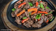 Beef stir-fry