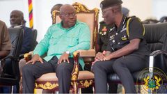 Nana Addo with IGP George Akuffo Dampare