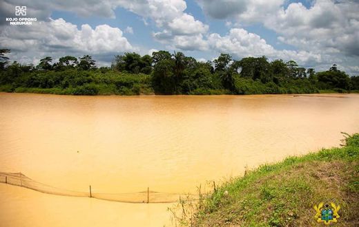 Galamsey water pollution