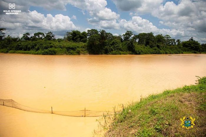 Galamsey water pollution