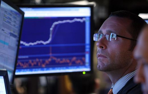 trader screen chart