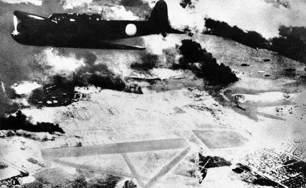 Unforgettable photos from the Japanese attack on Pearl Harbor, 77 years ago today