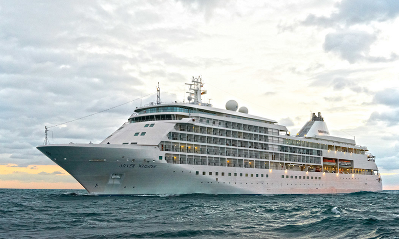Silversea says Silver Whisper is its "world-cruisers preferred ship" with "the amenities of a grand resort" and "the charms of a stylish boutique hotel."