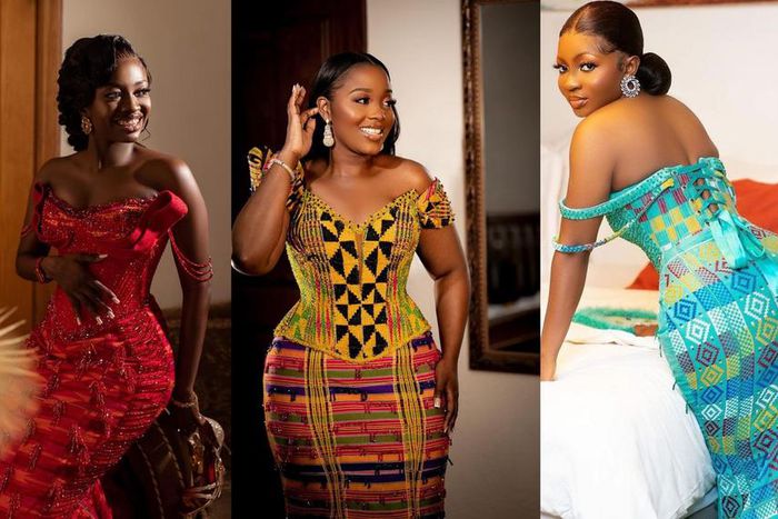 Kente inspirations for brides-to-be