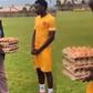 Kenneth Musonda, footballer receives footballer 5 crates of egg for being Man of the Match