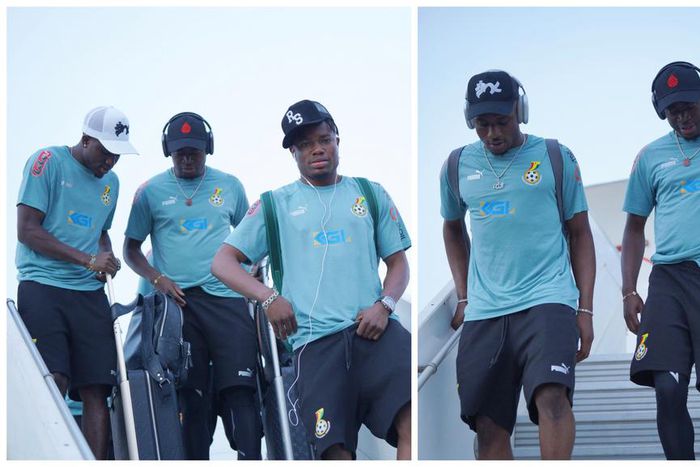 Black Stars arrive in Bamako ahead of Mali World Cup qualifier (Photos)