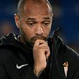 Thierry Henry endured a miserable first match as a head coach