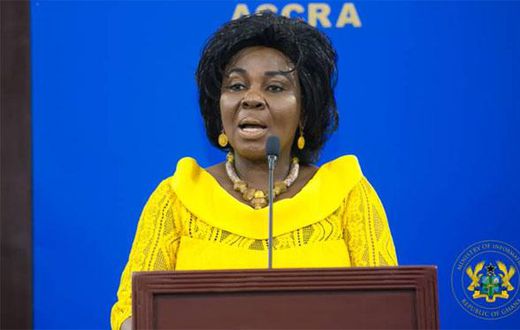 Minister-designate for Sanitation and Waters Resources, Cecilia Dapaah