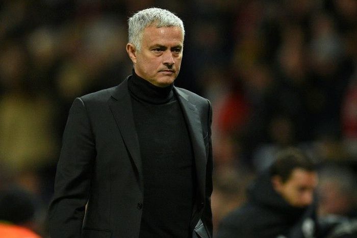 Dark times: Manchester United have won just one of their last seven games under Jose Mourinho