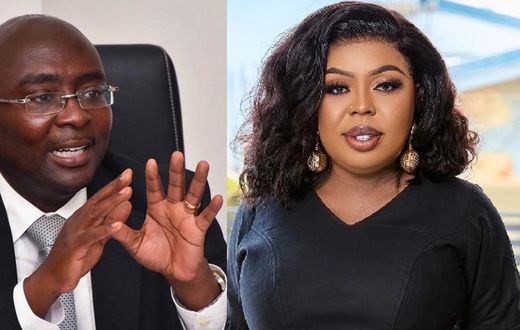 Dr Bawumia and Afia Schwarzenegger