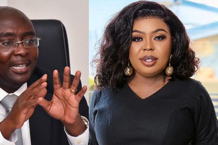 Dr Bawumia and Afia Schwarzenegger