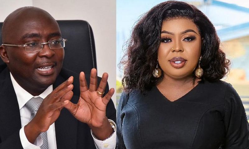 Dr Bawumia and Afia Schwarzenegger